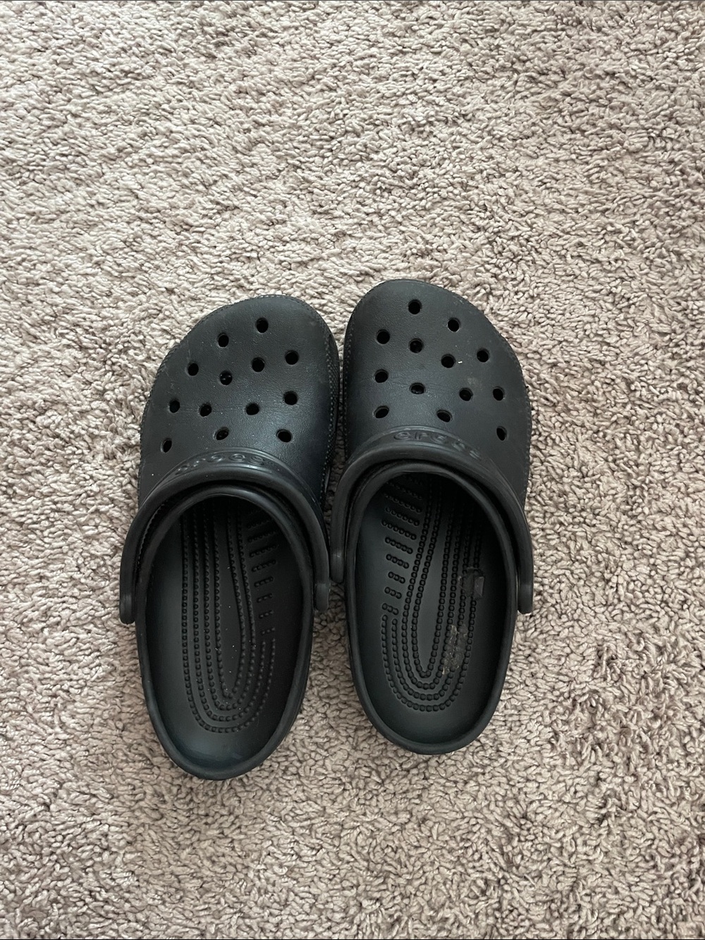 Black Crocs